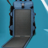 Solar-powered backpack